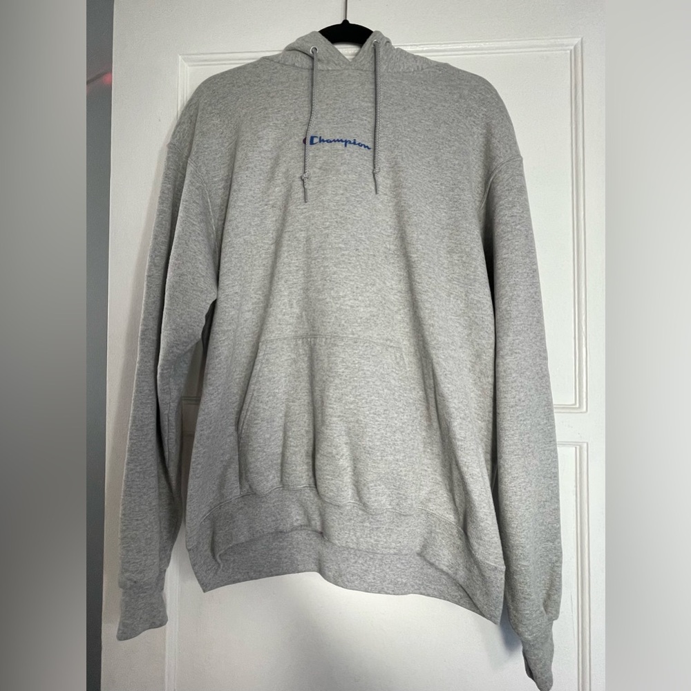 Large Gray Champion Hoodie